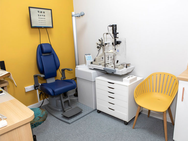The Optical People room